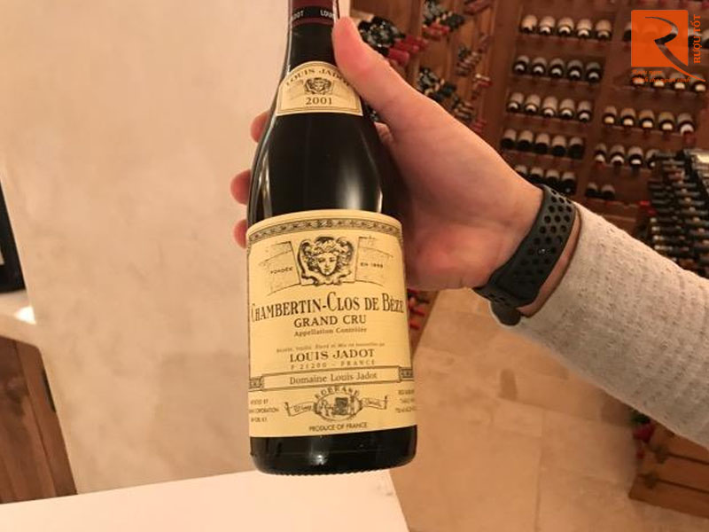 Rượu vang Pháp Chambertin Clos de Beze Grand Cru Louis Jadot