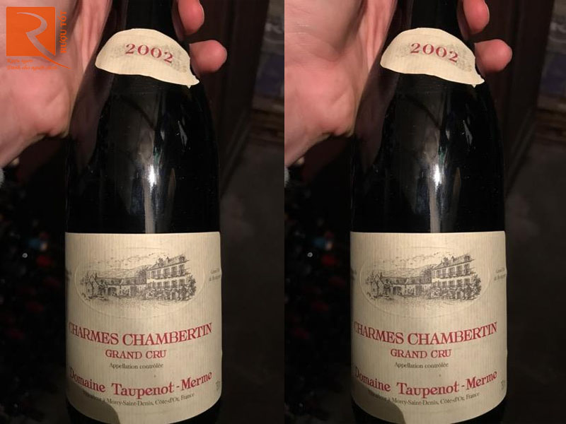 Rượu vang Pháp Domaine Taupenot Merme Charmes Chambertin Grand Cru