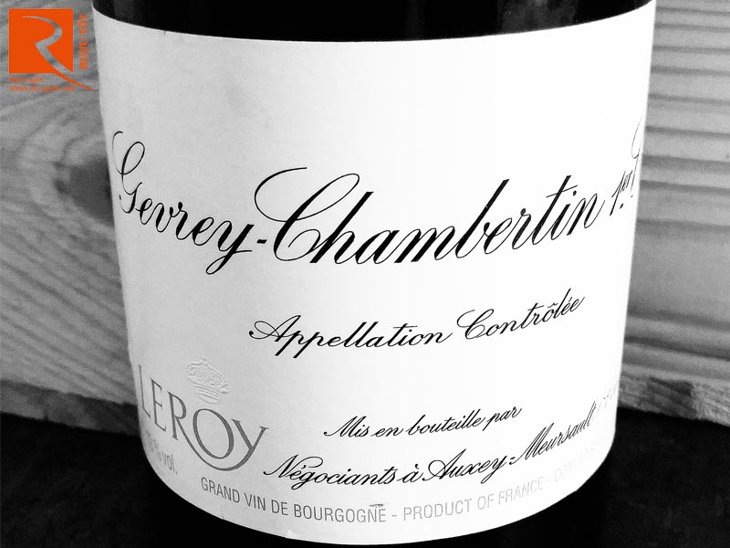 Rượu vang Pháp Gevrey Chambertin Maison Leroy