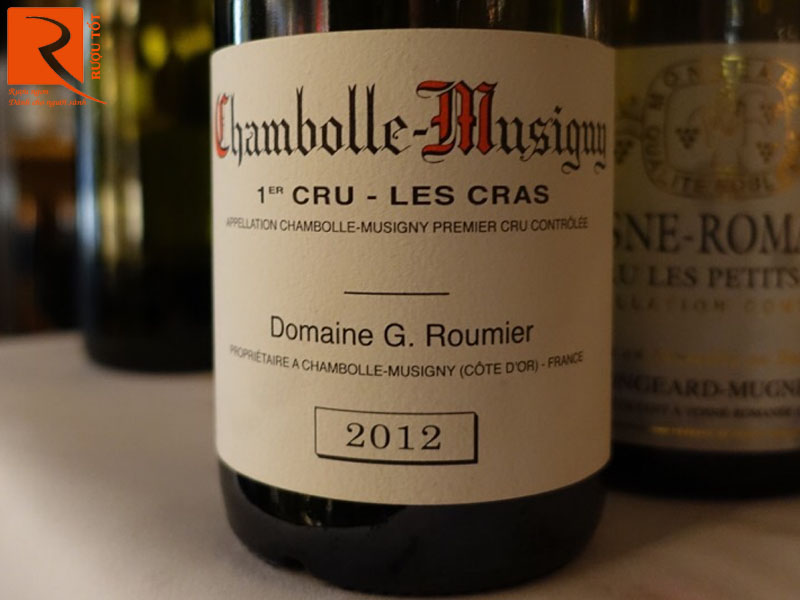 Rượu vang Pháp Chambolle Musigny Domaine GRoumier