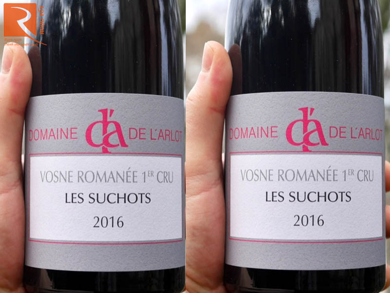 Rượu vang Pháp Domaine de LArlot Vosne Romanee 1st Cru Les Suchots