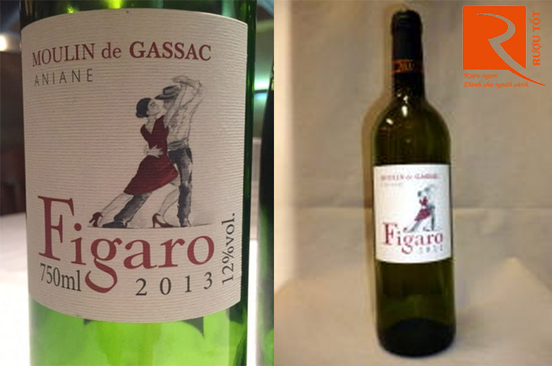 Rượu Vang Moulin de Gassac Figaro Blanc