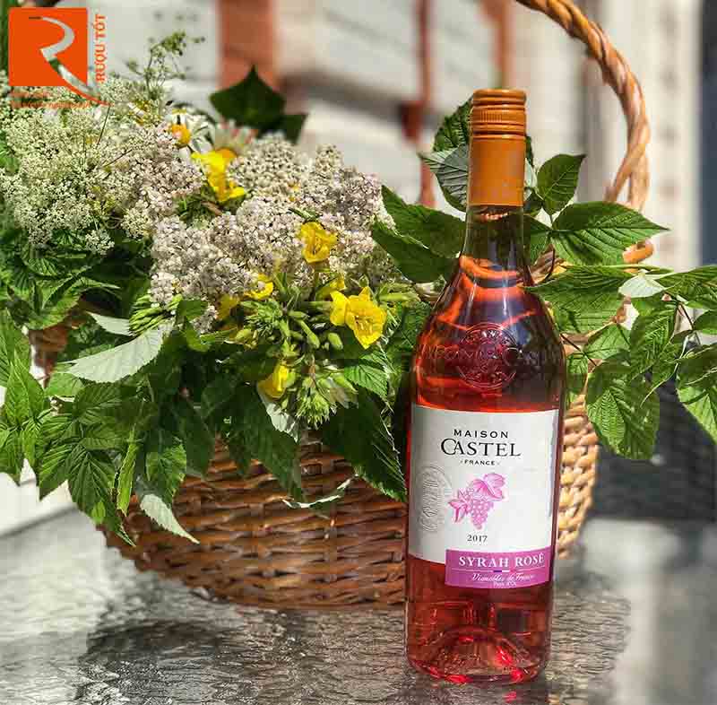 Rượu vang Maison Castel Syrah Rose