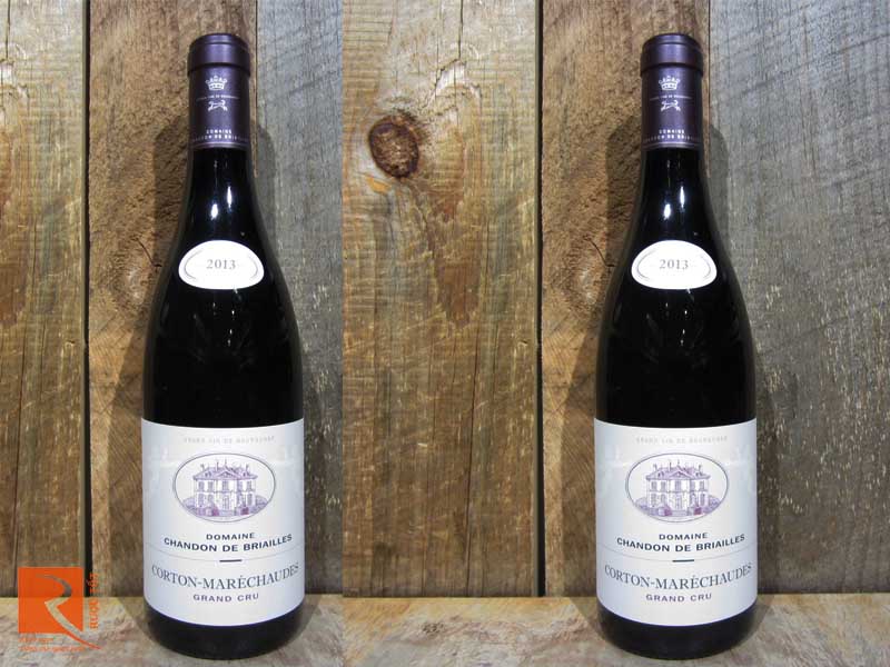 Rượu vang Pháp Corton Marechaudes Domaine Chandon de Briailles Gía rẻ
