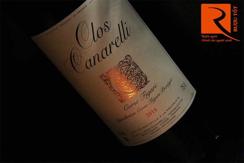 Rượu Vang Clos Canarelli Amphora Corse Figari