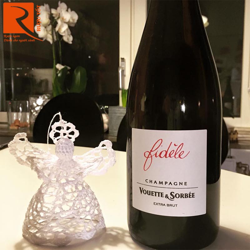 Rượu Vang Fidele Champagne Vouette Et Sorbee Extra Brut