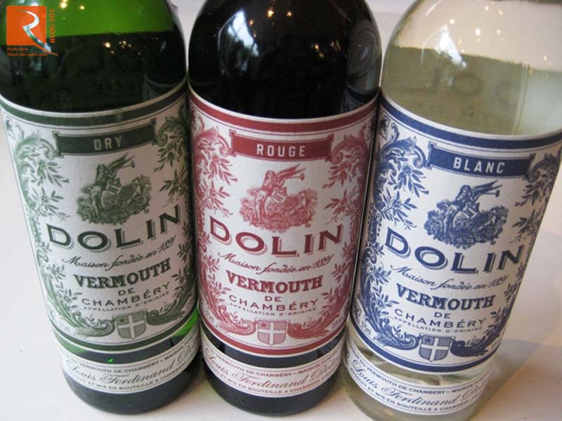 Rượu vang Pháp Dolin Vermouth de Chambery trắng Gía rẻ