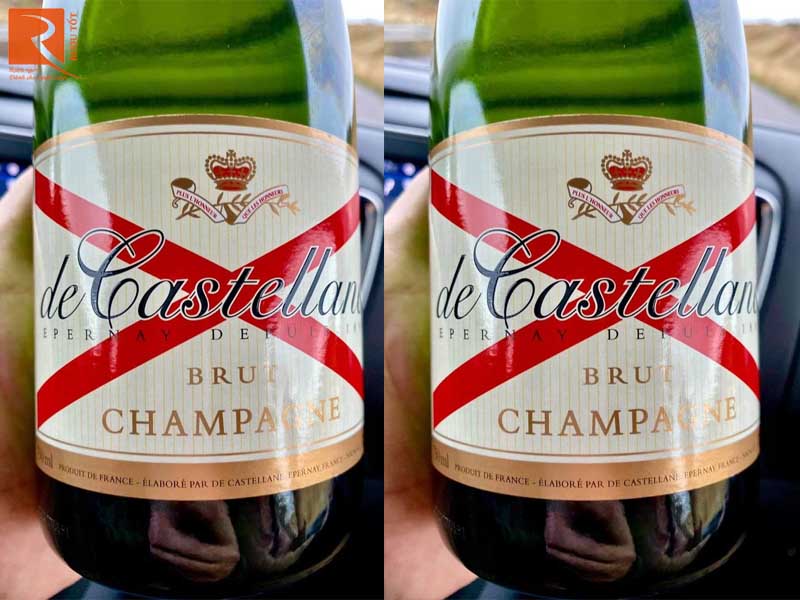 Rượu ChampagnePháp de Castellane Brut 375ml