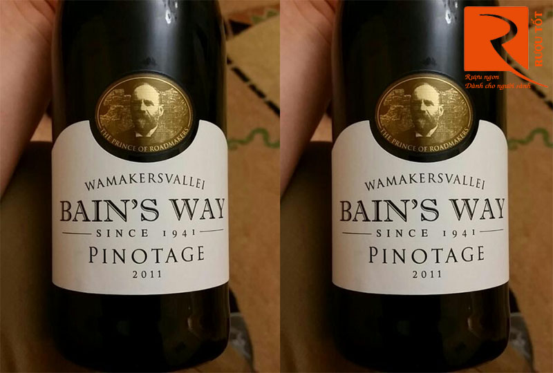 Rượu Nam Phi Bain’s Way Pinotage