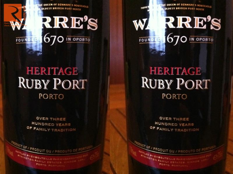 Warres Heritage Ruby Port