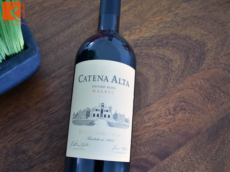 Rượu Vang Catena Alta Cabernet Sauvignon Malbec Đặc Biệt