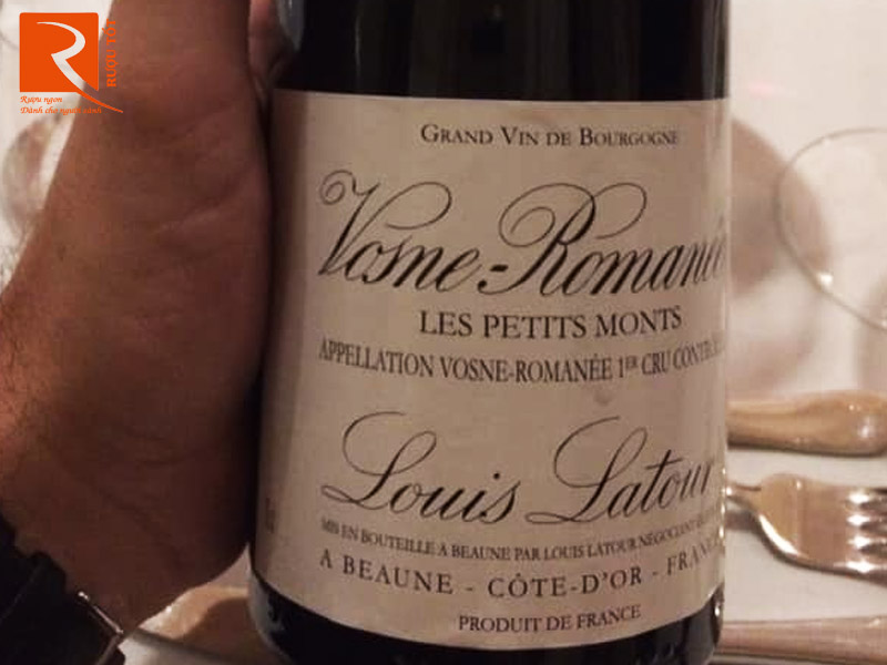 Rượu vang Pháp Vosne Romanée 1er Cru Les Petits Monts