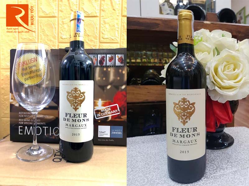 Vang Pháp Fleur De Mons Margaux