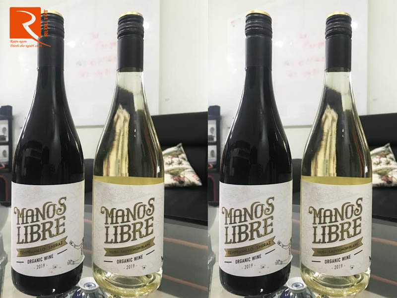 Rượu vang Manos Libre Viura Sauvignon Blanc Organic