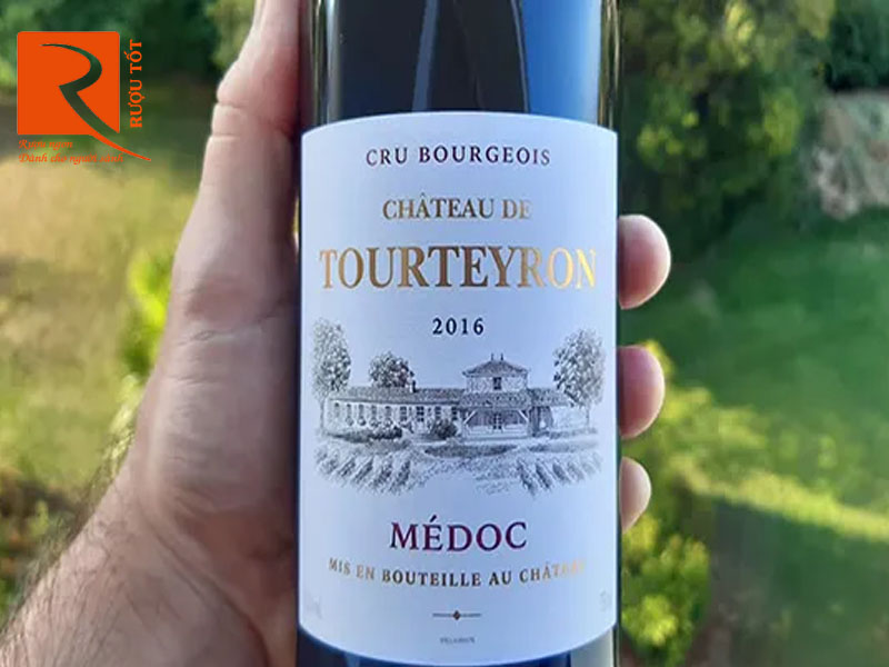 Rượu vang Pháp Chateau de Tourteyron Medoc