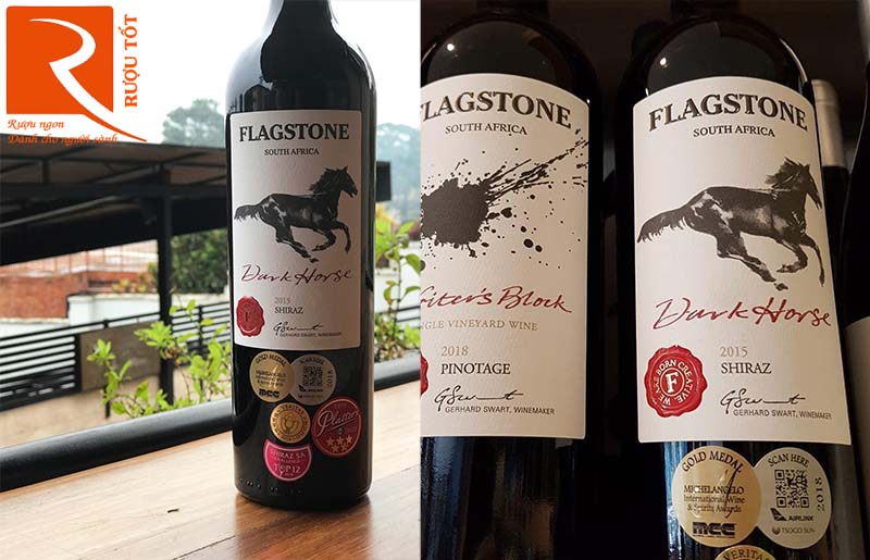 Rượu Vang Flagstone Dark Horse Shiraz