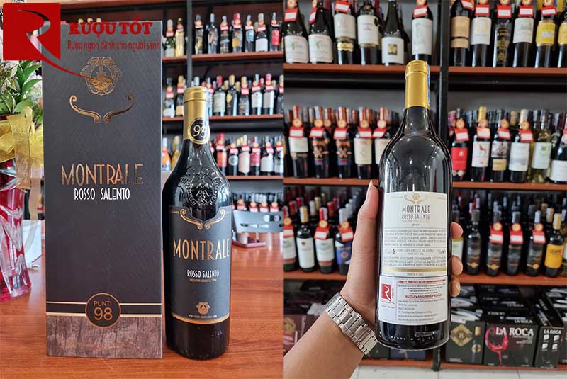 Rượu Vang Montrale Rosso Salento