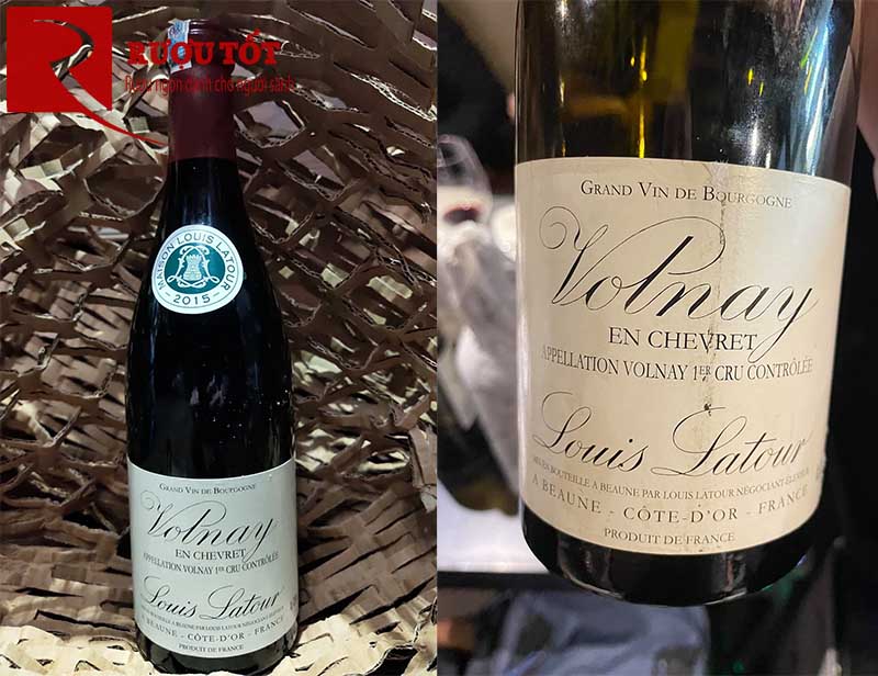 Rượu Volnay Louis Latour Premier Cru En Chevret
