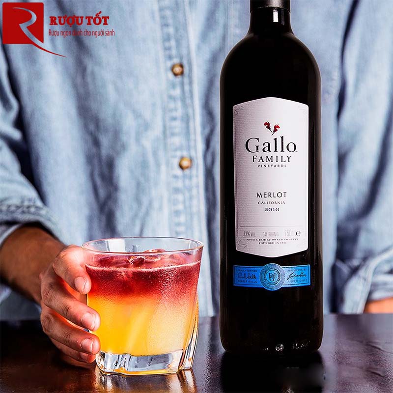 Rượu vang Gallo Family Merlot