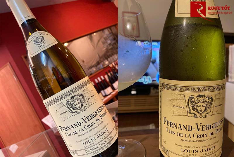 Rượu Pernard Vergelesses Clos de La Croix de Pierre Louis Jadot