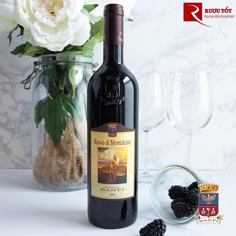 Rượu Rosso Di Montalcino Castello Banfi