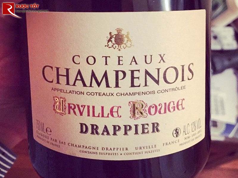 Vang Pháp Champagne Drappier Urville Coteaux Champenois