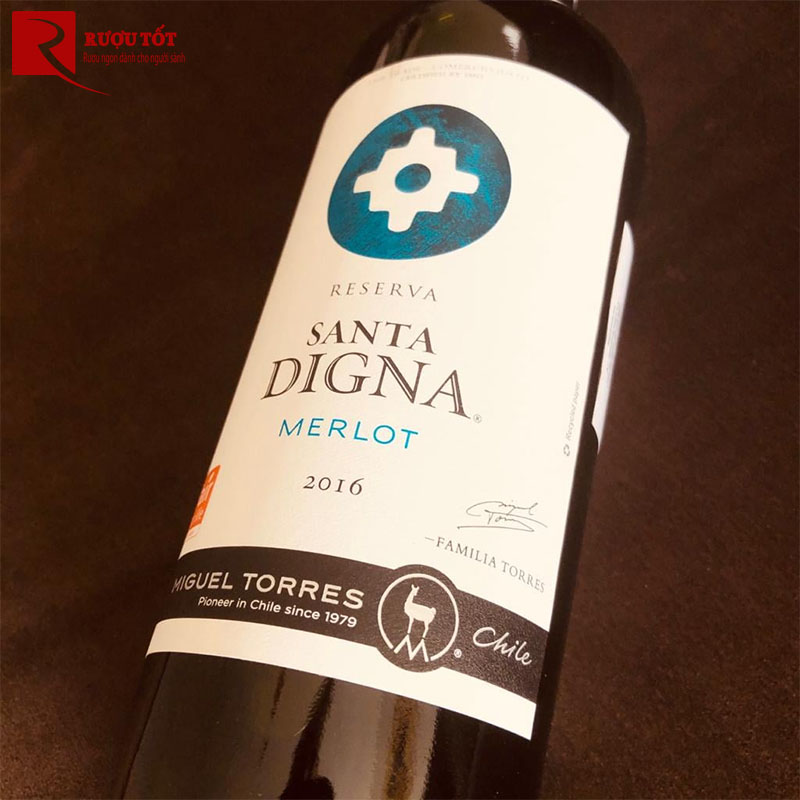 Rượu Santa Digna Merlot Reserva Miguel Torres