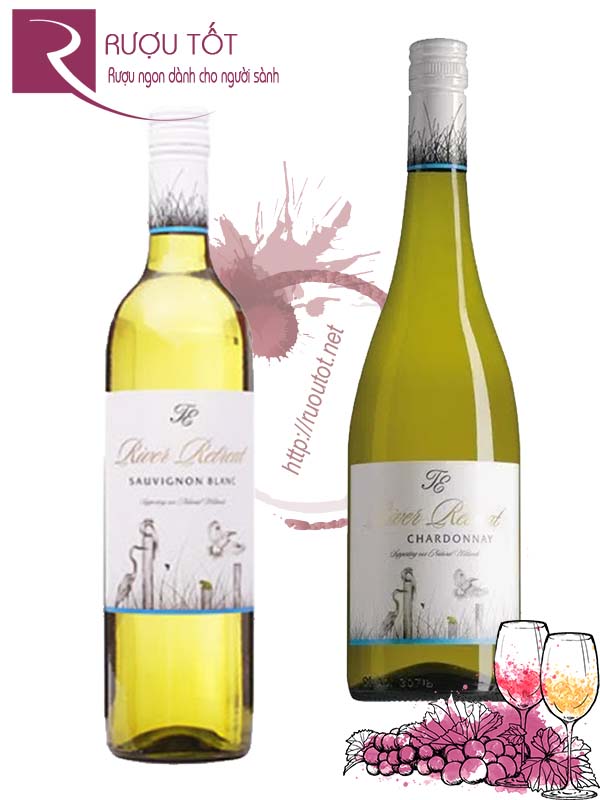 Rượu vang River Retreat Sauvignon Blanc - Chardonnay Cao cấp