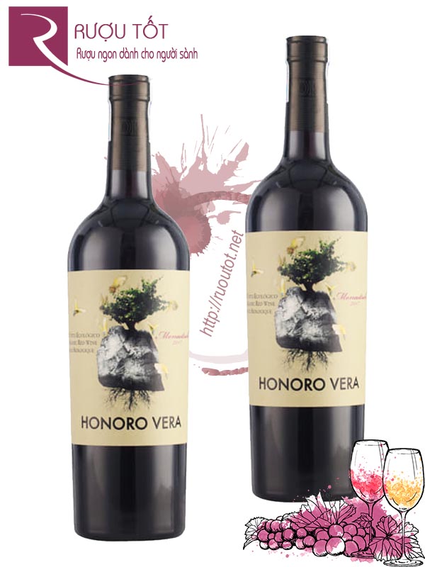 Rượu vang Honoro Vera Monastrell 15,5% Hảo hạng