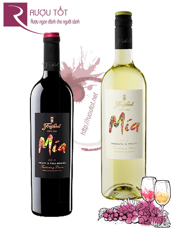 Rượu vang Mia Freixenet White - Red Cao cấp