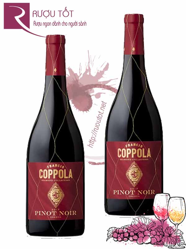 Rượu vang Coppola Pinot Noir Oregon Hảo hạng