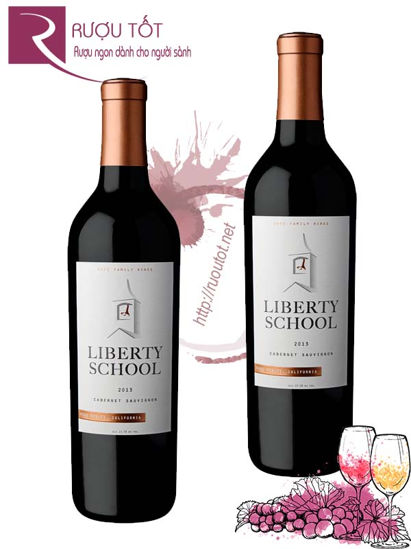 Rượu vang Liberty School Cabernet Sauvignon Paso Robles Hảo hạng