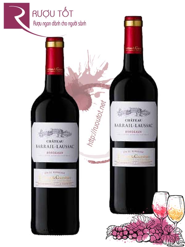 Vang Pháp Chateau Barrail Laussac B&G Bordeaux AOP Hảo hạng