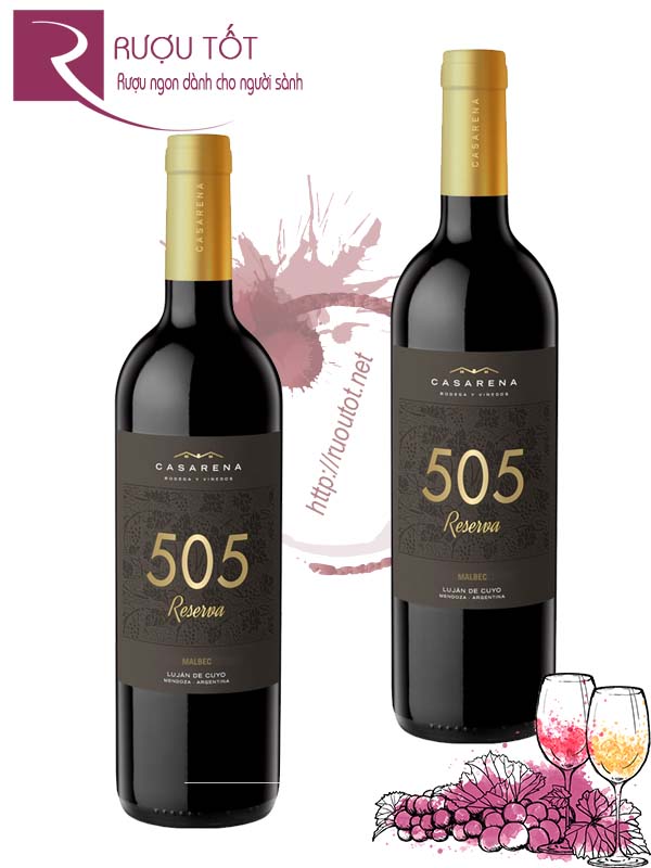 Rượu Vang Casarena 505 Reserva Malbec Giá Tốt