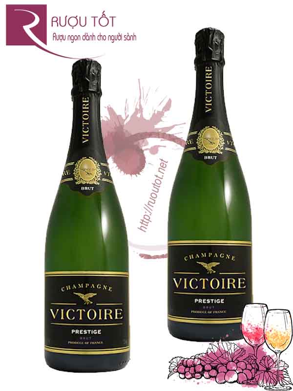 Rượu Champagne Victoire Brut Prestige Cao Cấp