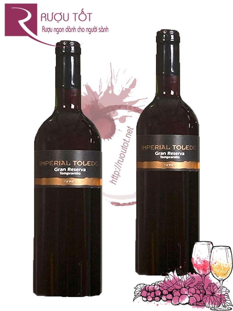 Rượu vang Imperial Toledo Gran reserva Tempranillo Cao cấp