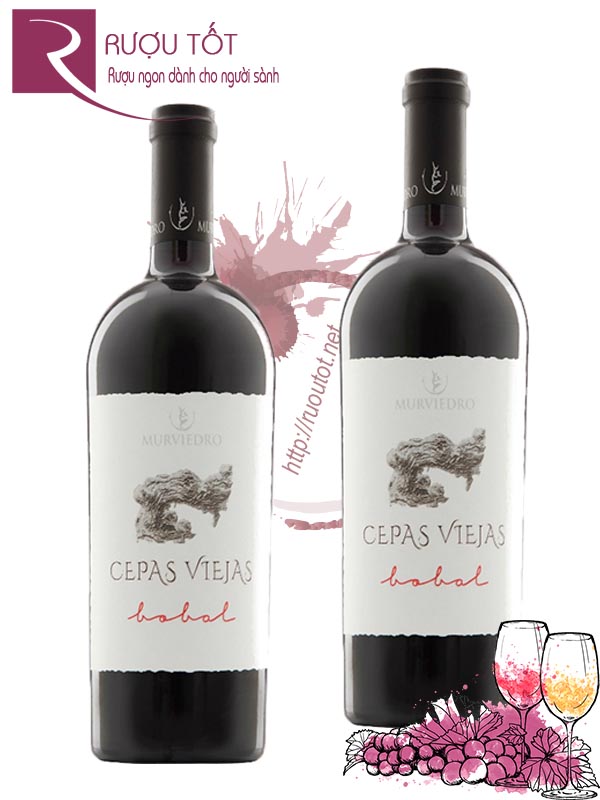 Rượu vang Cepas Viejas Red Bobal Murviedro Hảo hạng
