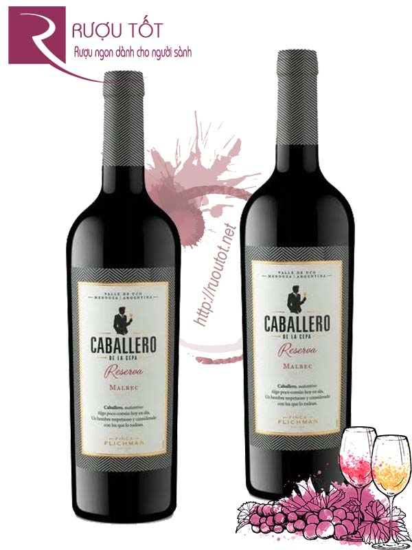 Rượu vang Caballero de la Cepa Reserva Malbec Finca Flichman