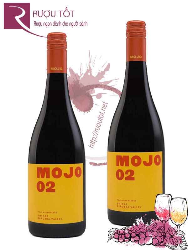 Rượu vang Mojo 02 Shiraz Thượng hạng