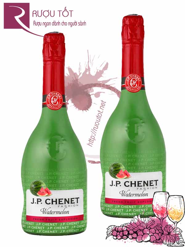 Rượu Vang Nổ JP Chenet Fashion Watermelon Cao Cấp