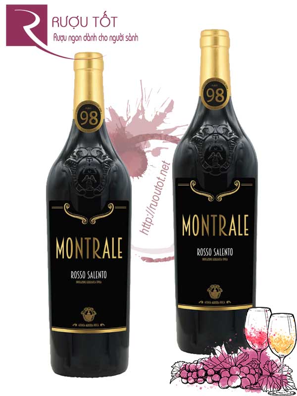 Rượu Vang Montrale Rosso Salento Cao Cấp