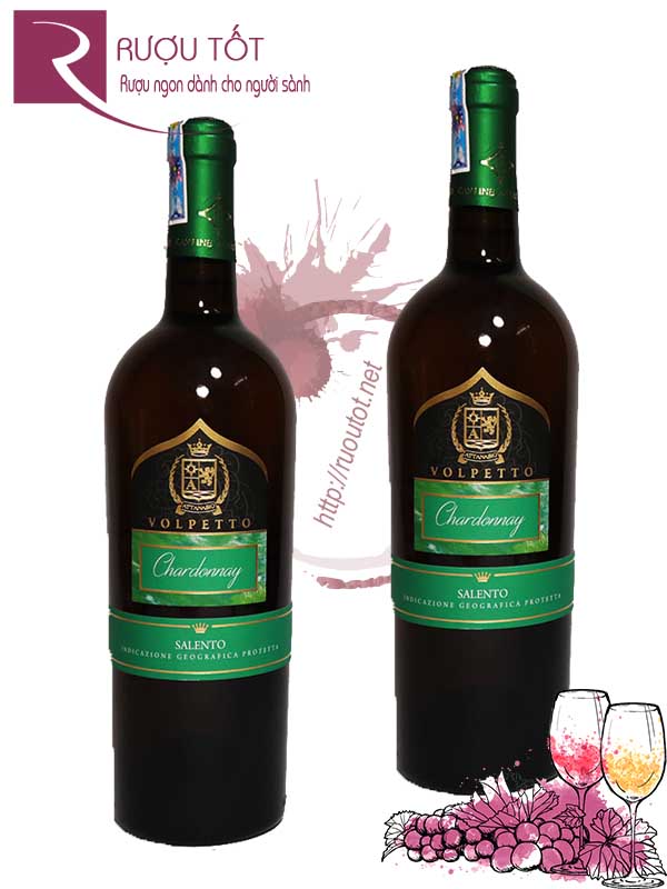 Rượu Vang Attanasio Volpetto Chardonnay Cao Cấp