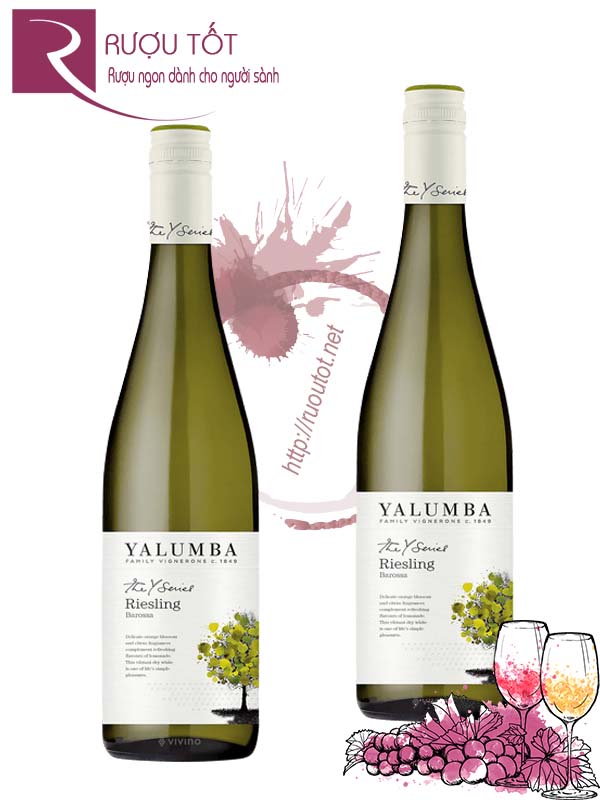 Rượu vang Yalumba The Y Series Riesling Nhập Khẩu