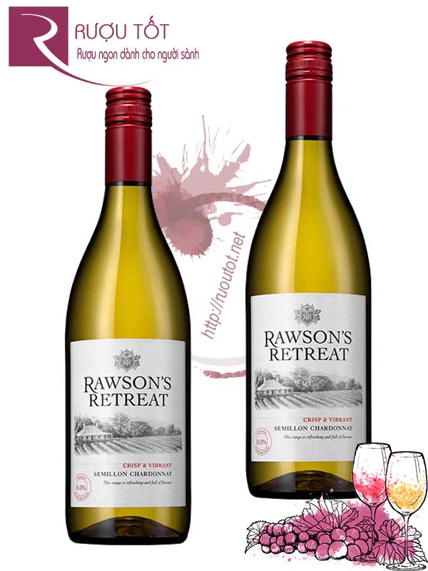 Rượu vang Rawsons Retreat Semillon Chardonnay Thượng hạng