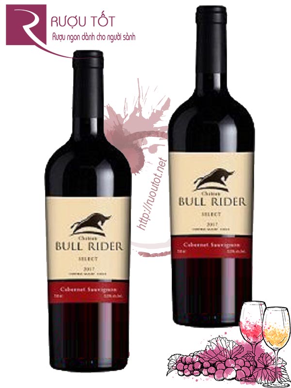Vang Chile Chateau Bull Rider Chateau Select Thượng hạng