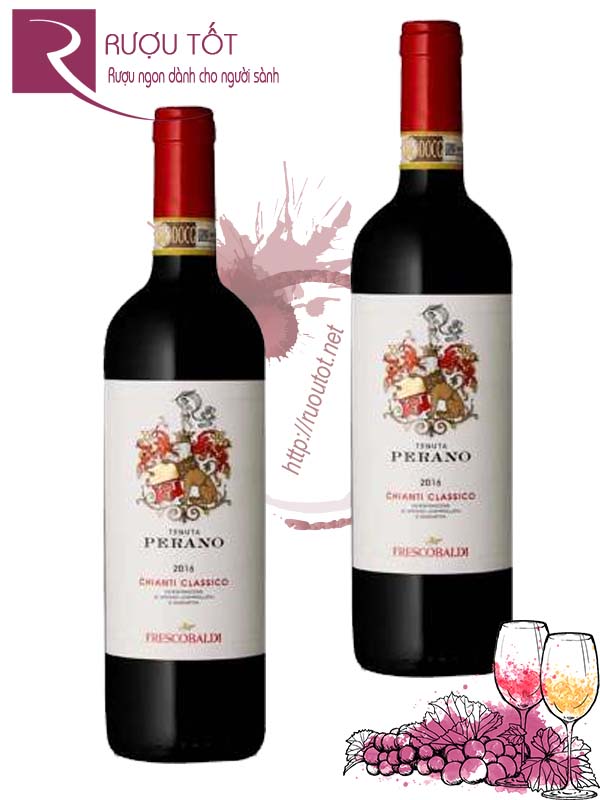 Rượu Vang Perano Frescobaldi Chianti Classico Cao cấp