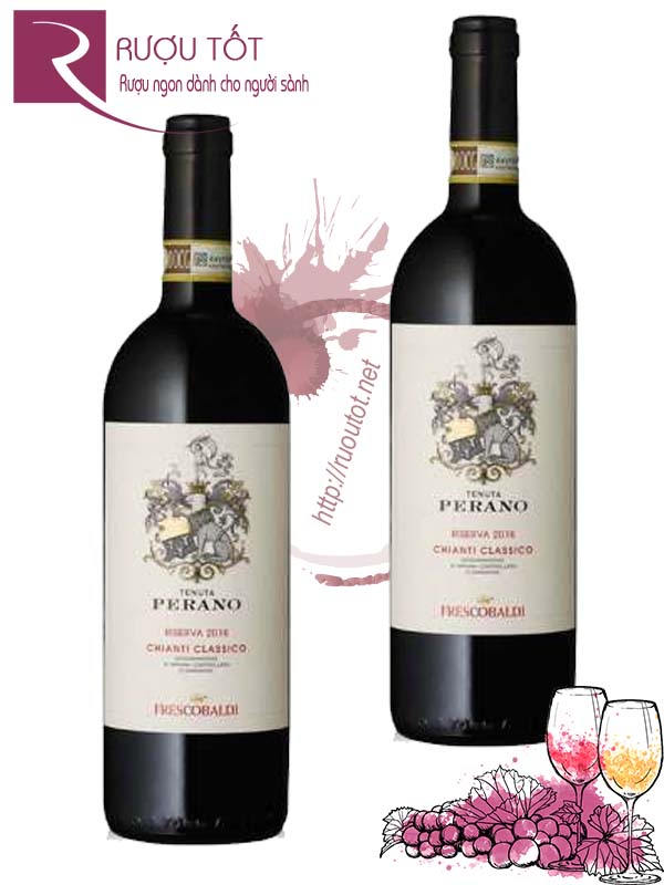 Rượu Vang Perano Frescobaldi Riserva Chianti Classico Cao cấp