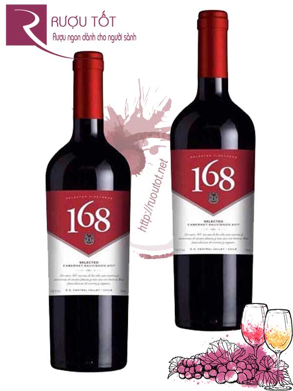 Vang Chile 168 Selected Cabernet Sauvignon Thượng hạng