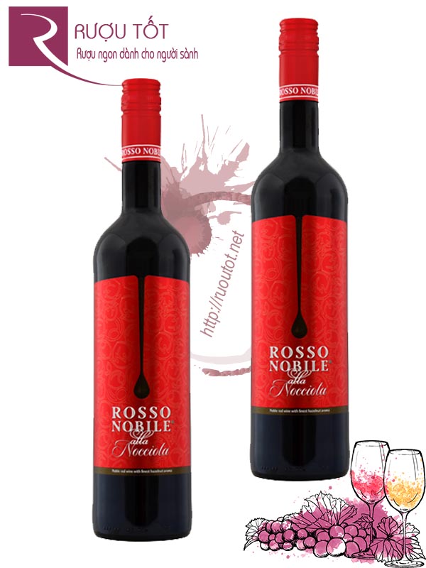 Rượu vang Rosso Nobile Alla Nocciola vị Hạt Dẻ