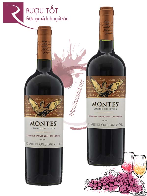 Rượu vang Montes Limited Selection Blend cao cấp